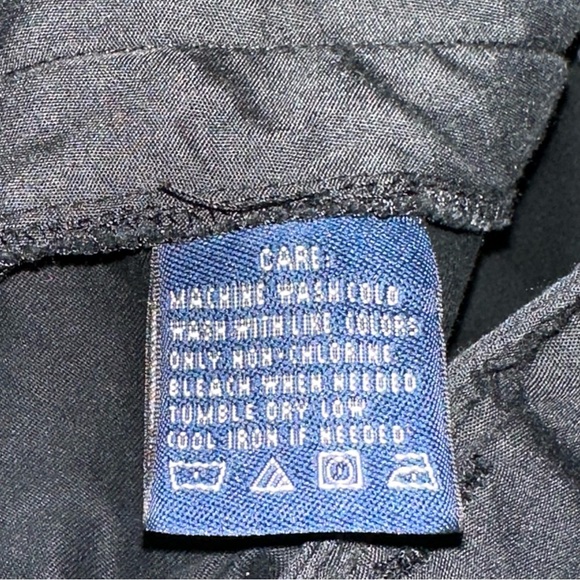 Polo Ralph Lauren Golf Womens Chino Pants Size 6 Black Flat Front Zipper Pockets - Picture 8 of 13